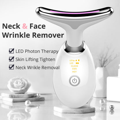 Thermal Neck Lifting And Tighten Massager Wrinkle Remover